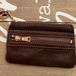 Andrew Marc Leather Mini Wrislet